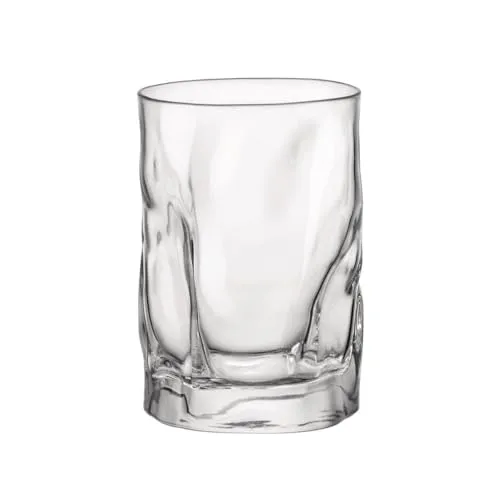 Bormioli Rocco Sorgente Whiskyglas 300ml - 6 Stück - Whiskeygläser für stilvolles Servieren, spülmaschinenfest und aus hochwertigem Glas. Ideal für Zuhause oder Gastronomie.