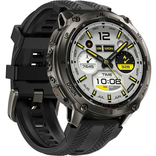 Kospet Smartwatch Tank T4 Schwarz Schwarz (48 mm) (6978602500041)