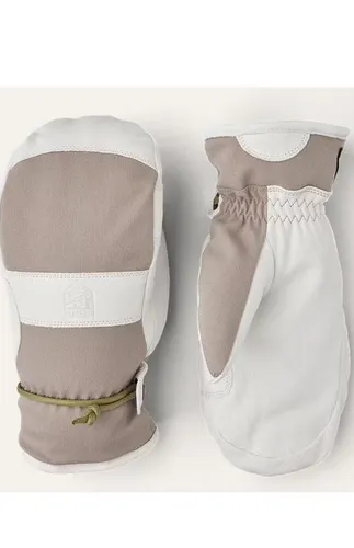 Hestra Skihandschuhe Voss CZone - Wasserfester Fausthandschuh aus strapazierfähigem Ziegenleder mit atmungsaktiver CZone-Membran für optimalen Komfort und Wärme bei Winteraktivitäten.