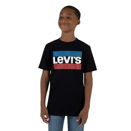 Levi's Kids sportswear logo tee Jungen Schwarz 16 Jahre