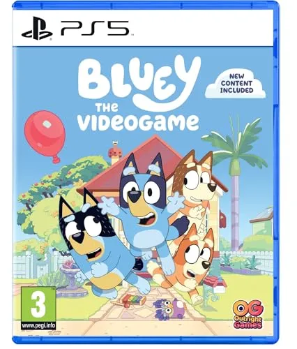 Bluey: The Videogame (PS5) - Abenteuer für die ganze Familie - Spiele in 4 interaktiven Abenteuern mit Blue und ihrer Familie. Erlebe ikonische Orte und genieße den lokalen Mehrspielermodus für unvergesslichen Spielspaß!