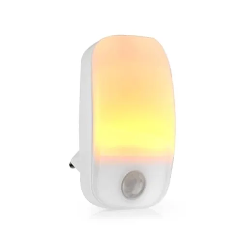 Nedis Plug-in LED Night Light, Motion Sensor, 0.55 W, 11 lm, Warm White