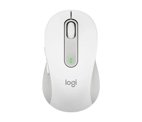 Logitech Signature M650 for Business - Kabellose Maus (Weiß) - Mäuse, kabellos mit 2.4 GHz und Bluetooth, inklusive Logitech Logi Bolt USB-Receiver für nahtlose Konnektivität im Büro.