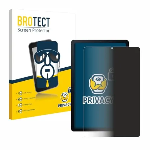 BROTECT Anti-Spy Blickschutzfolie für Samsung Galaxy Tab S6 Lite WiFi 2024 Privacy Screen Protector [Displayschutz, Sichtschutz, Blaulichtfilter]
