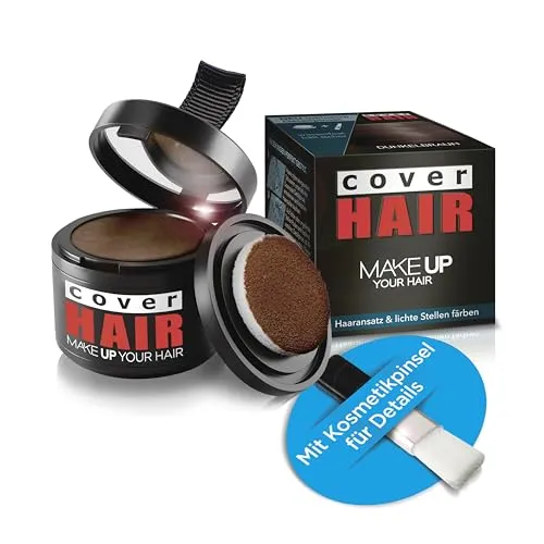 COVER HAIR Ansatzpuder in Dunkelbraun (4g)