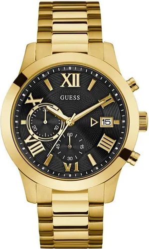 Guess Atlas W0668G8 Herrenuhr Chronograph in gold von GUESS