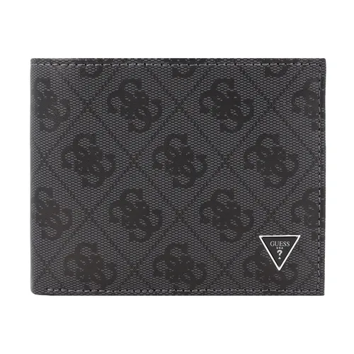 Guess Madrid Geldbörse RFID Leder 12cm (black) in schwarz von GUESS