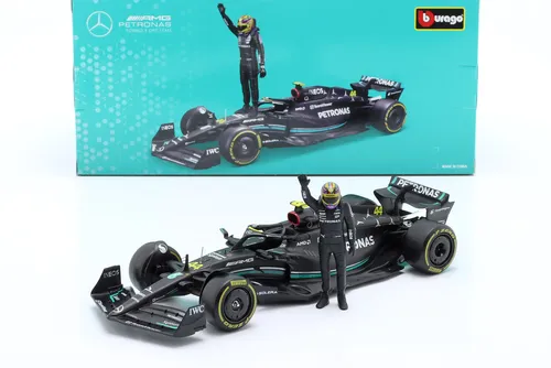 1:24 BURAGO Mercedes GP F1 W14 #44 Lewis Hamilton Modellauto