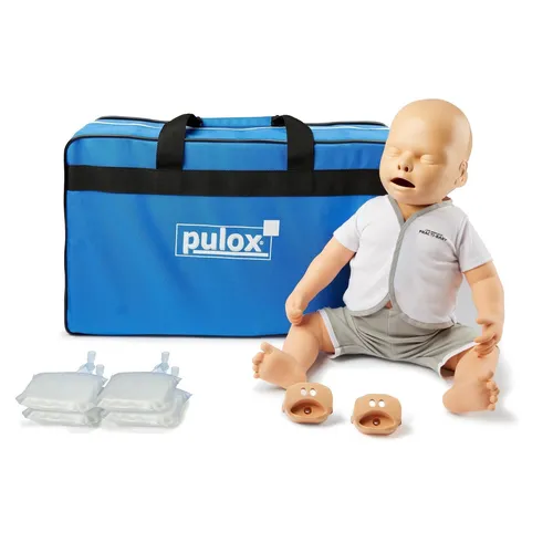Pulox Practi-Baby - Reanimationspuppe Erste Hilfe Trainingspuppe CPR