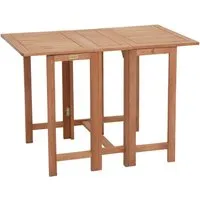 Merxx Klappentisch beidseitig klappbar 107 x 65 cm aus Eukalyptusholz