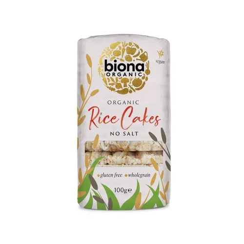 Biona Bio Reiskuchen ohne Salz - 100g von Biona