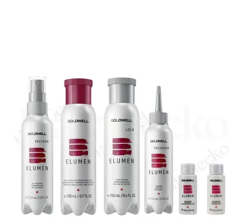 Goldwell Haarfarbe Elumen Home Set inklusive 2 Minis, Starter Set