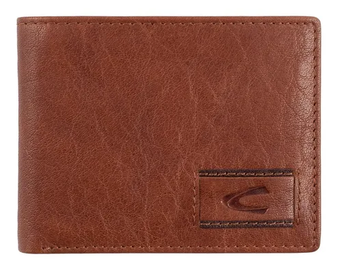 camel active Panama 6 CC + Coin Wallet S Cognac - Herren-Geldbörsen mit hochwertiger Verarbeitung und ansprechendem Design, ideal für den täglichen Gebrauch. Maße: 11 x 8,5 x 2 cm.
