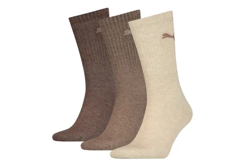PUMA Socken PUMA UNISEX CREW SOCK 3P (3 Paar) mit farblichem Logo