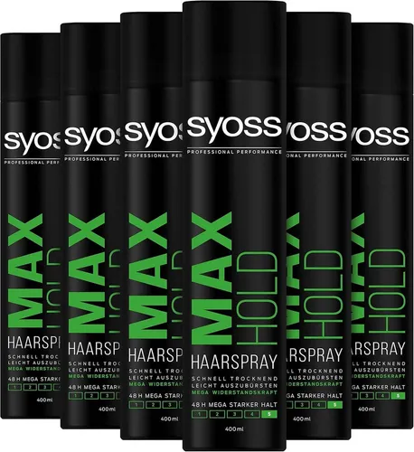 Syoss Haarspray Max Hold 6er Pack von Syoss