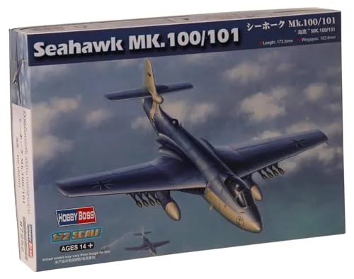 Hobby Boss 87252 Modellbausatz Seahawk MK.100/101, Grau