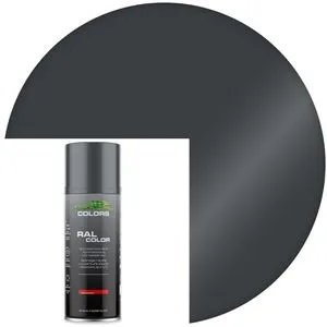 COLORS Sprühfarbe Sprühlack RAL 7016, 400 ml, anthrazit, glänzend, Acryllack