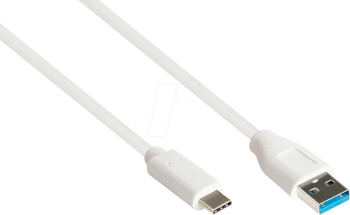 Good Connections USB 3.2 Gen.2 Kabel A-USB-C weiß 0,5m