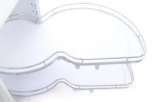 TMY Magic Corner Eckschrank Organizer Höhenverstellbarer Rechts 900 mm