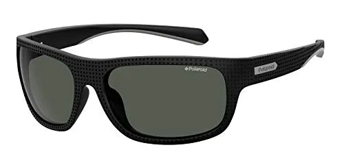 Polaroid Unisex PLD 7022/S Sonnenbrille, Mehrfarbig (Black), 63