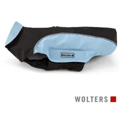 Wolters Easy Rain Hunderegenmantel - Blau Sky - Regenjacke für Hunde, winddicht, atmungsaktiv und wasserdicht. Mit Geschirröffnung und reflektierenden Elementen für zusätzliche Sicherheit bei Regen.