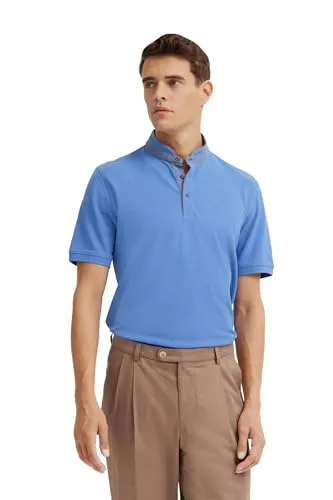Stylisches Poloshirt BUGATTI für Herren, Gr. XXL, blaugrau von Bugatti