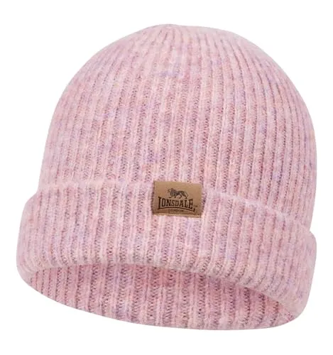 Lonsdale Mütze Bridport, Aubergine, one Size, 116021