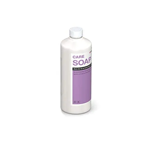 RETOL CARE Seifenbasiertes Reinigungsmittel für Parkett (1 l) - Hochwertiges Reinigungsmittel für geölte und gewachste Oberflächen. Ideal für Holz und Kork. Effizient im Verbrauch mit 0,1 l/100 m². Made in Germany und perfekt für die regelmäßige Pflege.