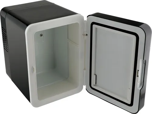 Denver MFR-404B Minikühlschrank, Black - Haushaltsgroßgeräte: Kompakter Minikühlschrank mit modernem Design, ideal für kleine Räume oder Büros.