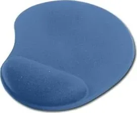 Ednet Mauspad mit Gel-Handballenauflage blau