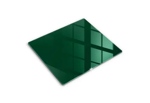 Tulup Schneidebrett Unifarben Gehärtetes Glas Minimalistisch Abdeckung Spritzschutz, Rechteckig 60x52 cm
