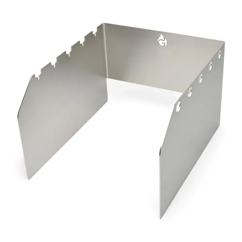 Grillrost.com Edelstahl Windschutz und Spießhalter für Napoleon Grills - Grillroste – Hochwertiger Windschutz aus massivem Edelstahl für optimale Grillergebnisse in der kleinen Sizzle Zone. Ideal für Freestyle und Rogue Modelle.