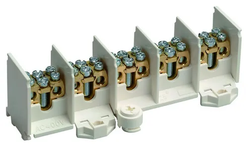 1St. Hager K46N Abzweigkl. 90SL - 5-polige Hauptleitungsabzweigklemme, 80 A für zuverlässige elektrische Verbindungen