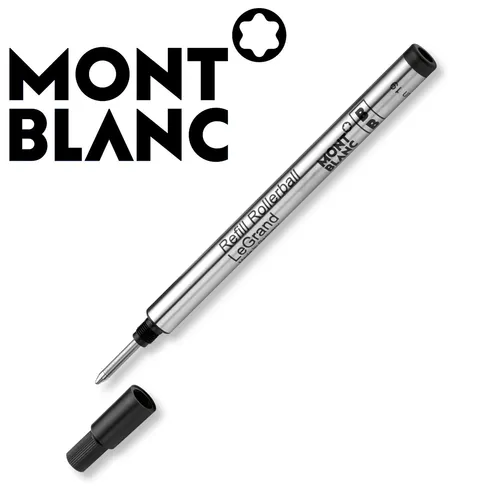 MontBlanc LeGrand Tintenroller Mine Rollerball B Mystery Black Schwarz