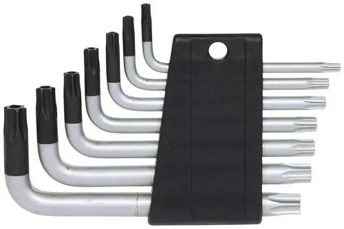 KS Tools 151.4150 TX Winkelschraubendreher-Set T 10, T 15, T 20, T 25, T 27, T 30, T 40 7teilig