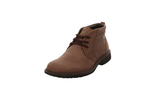 Ecco Schnür-Stiefeletten für Herren in Braun - Herren-Halbschuhe aus 100% Leder für optimalen Tragekomfort und stilvolles Design, ideal für den Alltag.