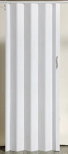 Vivaldi Falttür Schiebetür weiß gewischt Höhe 203 cm für Türbreite bis 82 cm acco 049 (1 Packung Karton, 1-St., 1 Set), teils montiert