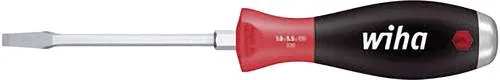 Wiha Werkstatt Schlitz-Schraubendreher Klingenbreite: 6.5mm Klingenlänge: 125mm DIN ISO 2380