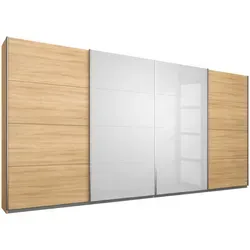 Schwebetürenschrank Sonoma Eiche mit 2 Spiegeltüren von Roller