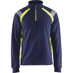 Blakläder Sweatshirt mit Half-Zip 3432 1158 in zwei Farben von Blåkläder