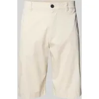 Tom Tailor Regular Fit Bermuda aus Baumwoll-Mix in Beige, Größe M