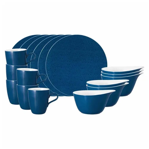 Seltmann Weiden Life Fashion Frühstücks-Set 18-teilig in blau von Seltmann Weiden