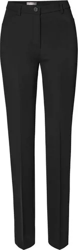 Relaxed by Toni Damen Bügelfaltenhose »Steffi« 50 Black - Damen-Hosen mit seitlichem Gummizug für höchsten Komfort und knitterfreiem Material – ideal für einen gepflegten Look ohne Aufwand.