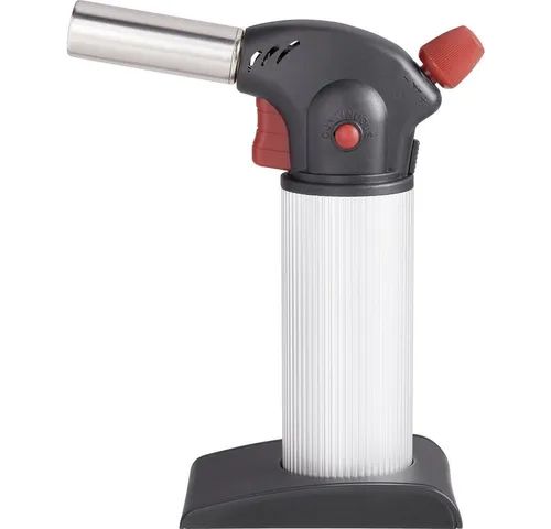 TOOLCRAFT MAX850 Gasbrenner 1300°C - Hochtemperatur-Gasbrenner für präzises Löten und Flambieren; Stufenlos einstellbare Flamme für flexible Anwendungen in Küche und Werkstatt.