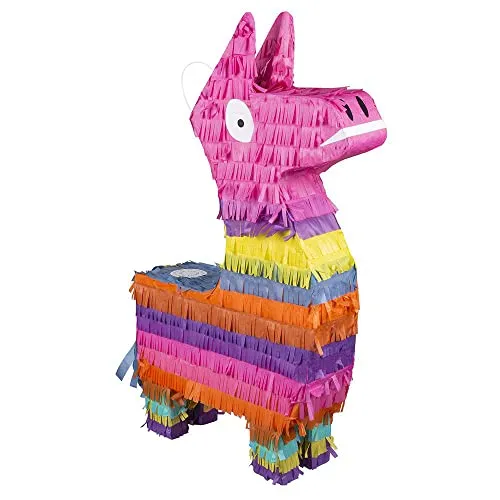 Boland Pinata Lama - Bunte Hängedeko für jede Feier - Piñata für Geburtstag, Mottoparty und Karneval, 58 x 35 cm groß, ideal zum Befüllen mit Süßigkeiten und Spielzeug für ein unvergessliches Spielerlebnis!