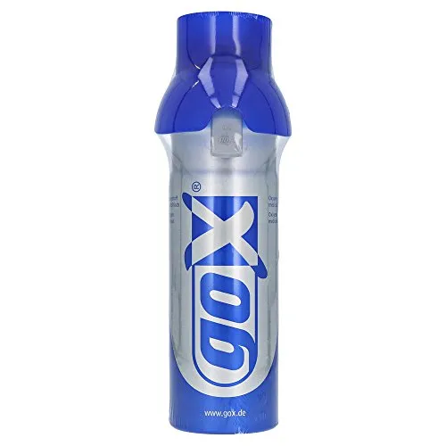 Flasche Oxygen goX | Sauerstoffdose Kapazität 6L Im Gasformat | Besser Atmen, Umweltverschmutzung, Wohlbefinden, Sport, Entspannung, Entspannung, Meditation, Ausdauer, Produktivität, Leistung 1