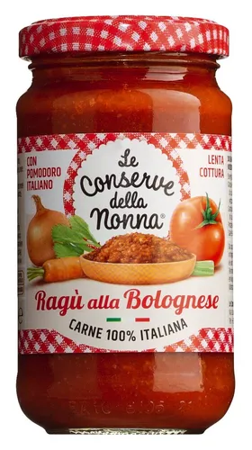 Le Conserve della Nonna Ragù alla Bolognese - Tomatensauce mit Fleischragou 190g
