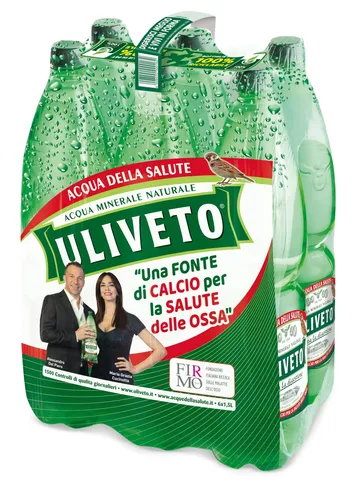 Uliveto Wasser Mineralglas Natürlich, 6 X 1.5L