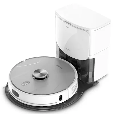 Medion X42 Saugroboter mit Absaugstation (weiss-grau)