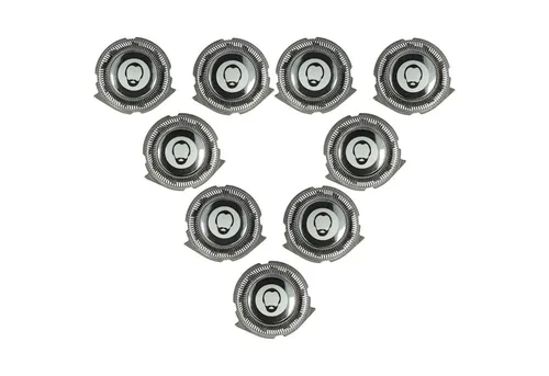 vhbw Ersatzscherkopf passend für Philips 1000 Series (S1xxx), S1100, 3000 Series (S3xxx), S, Scherköpfe komplett mit Folie, Klingen, Einfach auf das Griffstück